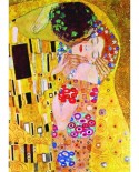 Puzzle Gold Puzzle - Gustav Klimt: The Kiss, 1000 piese (60614)