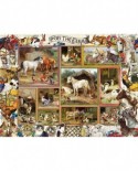 Puzzle SunsOut - Barbara Behr: On the Farm, 300 piese XXL (Sunsout-27256)