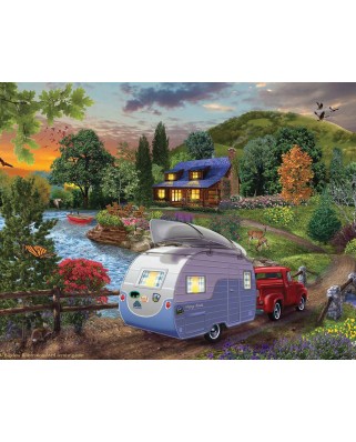 Puzzle SunsOut - Campers Coming Home, 500 piese (Sunsout-31484)