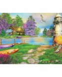 Puzzle SunsOut - Caplyn Dor: Seagull Bay, 1000 piese (Sunsout-66510)