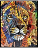 Puzzle SunsOut - Cynthie Fisher: Stained Glass Lion, 1000 piese (Sunsout-70720)