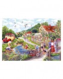 Puzzle Gibsons - Summer by the Stream, 1000 piese (65118)