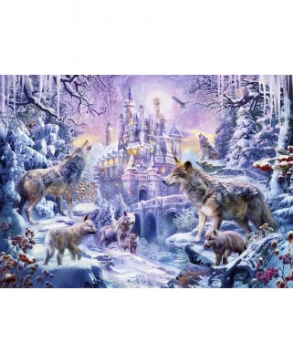 Puzzle SunsOut - Jan Patrik Krasny: Castle Wolves, 500 piese (Sunsout-24430)