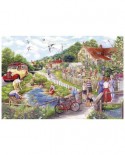 Puzzle Gibsons - Summer by the Stream, 250 piese XXL (65076)
