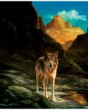 Puzzle SunsOut - Julie Bell: Lone Wolf, 1000 piese (Sunsout-43031)