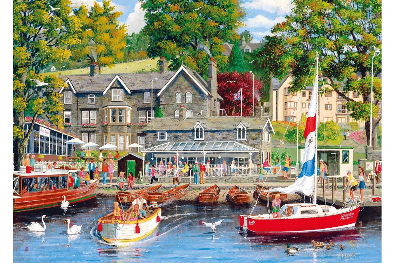 Puzzle Gibsons - Summer in Ambleside, 1000 piese (57587)