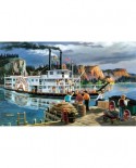 Puzzle SunsOut - Ken Zylla: Riverboat, 300 piese XXL (Sunsout-39521)