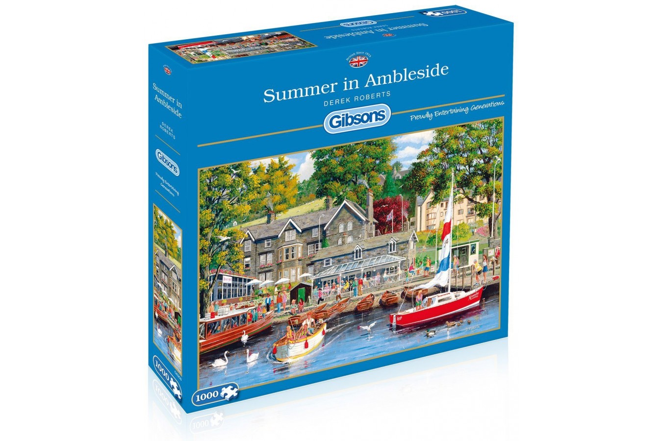 Puzzle Gibsons - Summer in Ambleside, 1000 piese (57587)
