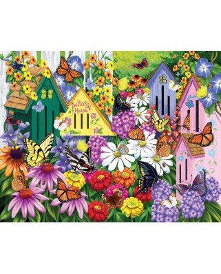 Puzzle SunsOut - Nancy Wernersbach: Butterfly Neighbors, 1000 piese (Sunsout-63004)
