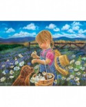 Puzzle SunsOut - Tricia Reilly-Matthews: Country Girl, 300 piese XXL (Sunsout-35924)