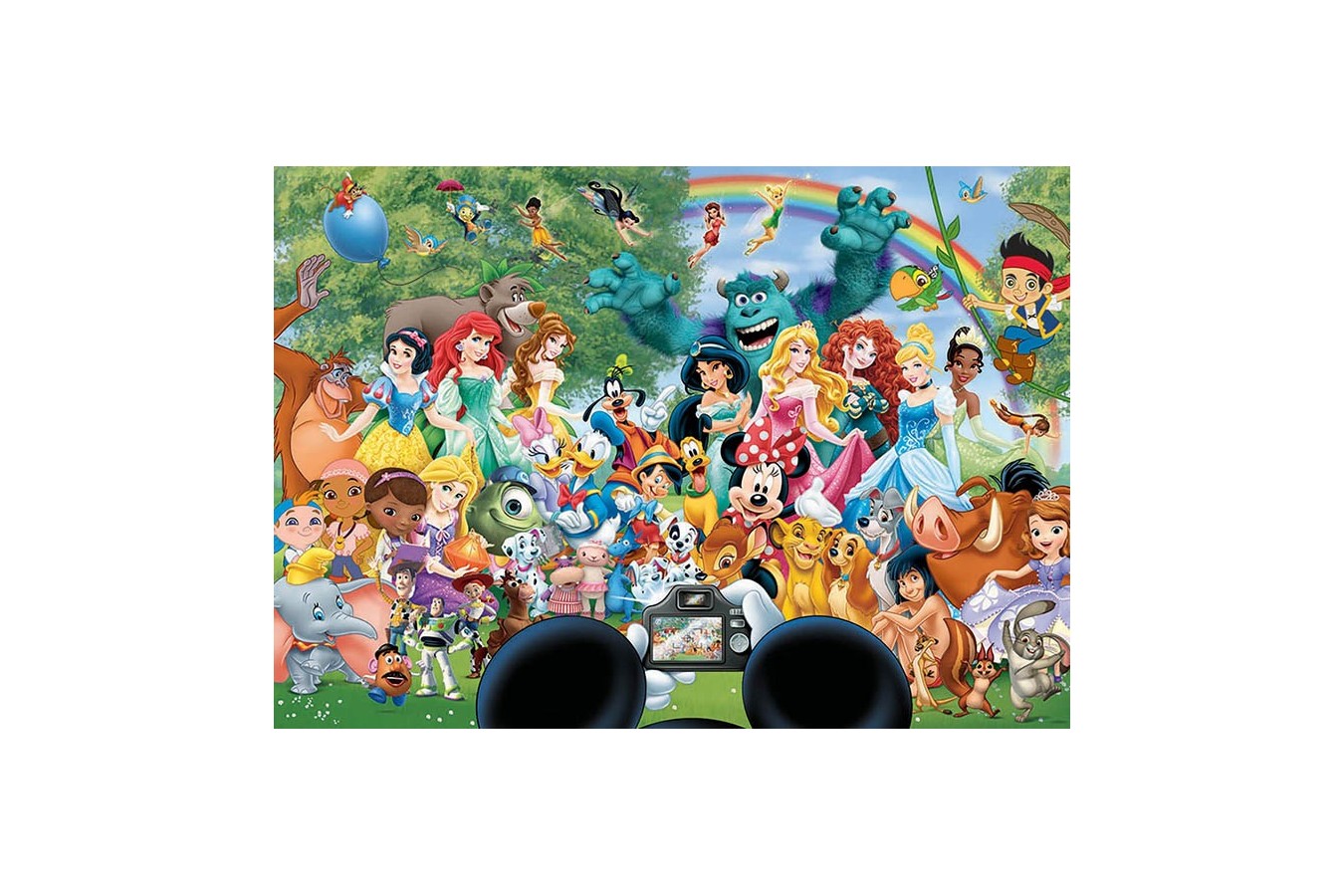 Puzzle Educa - The Marvellous World Of Disney II, 1000 piese, include lipici (16297)