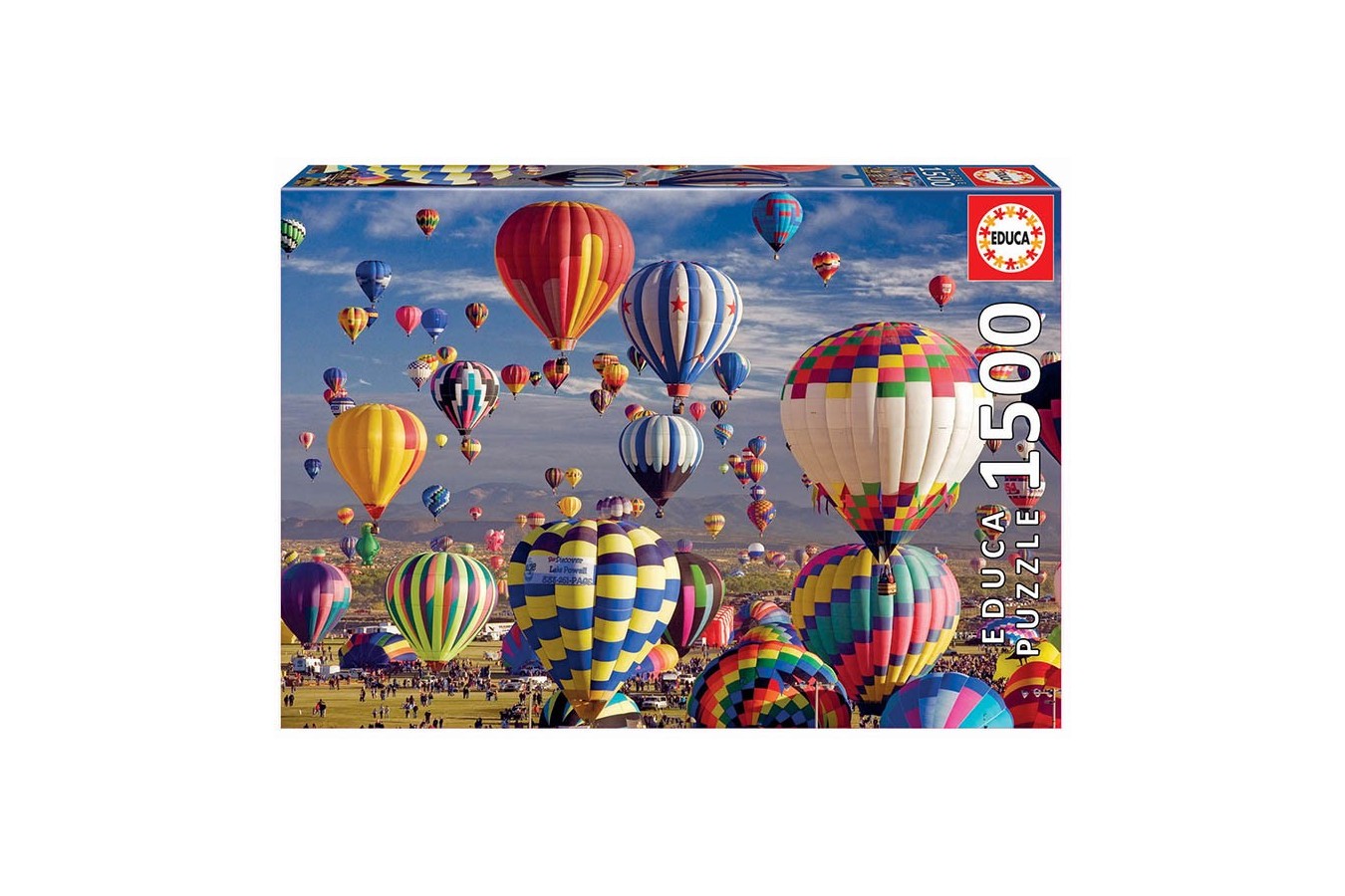Puzzle Educa - Baloons, 1500 piese, include lipici (17977)