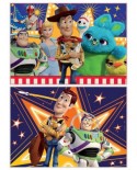 Puzzle din lemn Educa - Toy Story 4, 2x25 piese (18083)