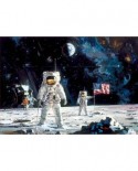Puzzle Educa - Robert McCall: First Men On The Moon, 1000 piese, include lipici (18459)