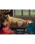 Puzzle Educa - John Collier: Sleeping Beauty, 1500 piese, include lipici (18464)