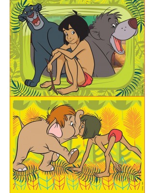 Puzzle Educa - The Jungle Book, 2x48 piese (18641)