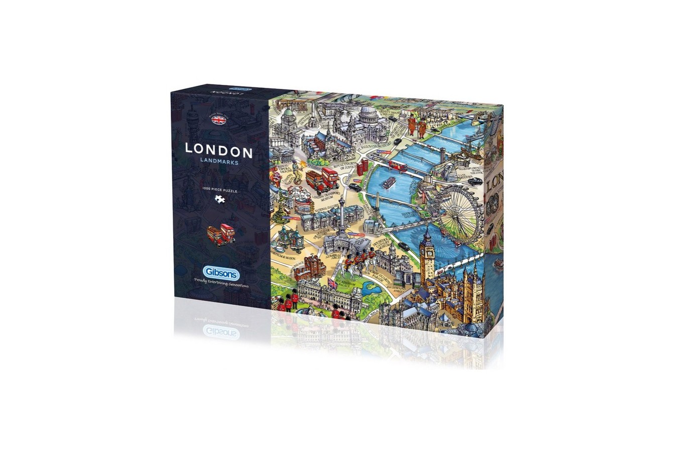 Puzzle Gibsons - London Landmarks, 1000 piese (49849)