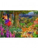 Puzzle 1500 piese - Francois Ruyer: The Witch Picnic (Bluebird-Puzzle-70418)