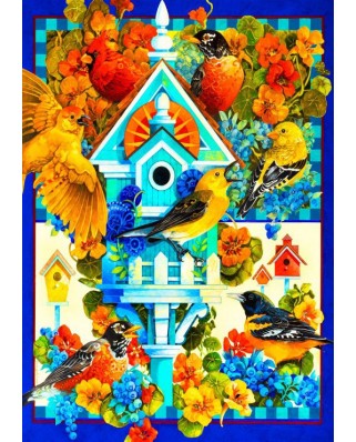 Puzzle 1000 piese - Galchutt David: The Avian Sanctuary (Bluebird-Puzzle-70420)