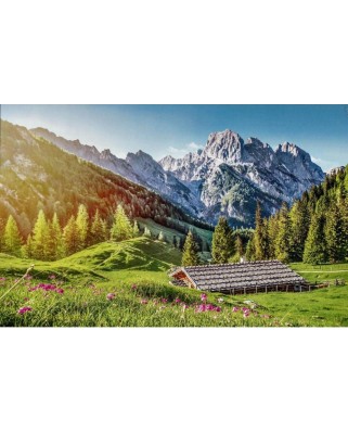 Puzzle Castorland - Summer In The Alps, 500 piese (53360)