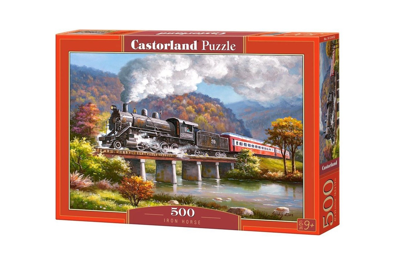 Puzzle Castorland - Iron Horse, 500 piese (53452)