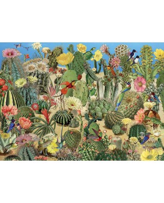 Puzzle Cobble Hill - Cactus Garden, 1000 piese (Cobble-Hill-80244)