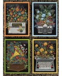 Puzzle Cobble Hill - Floral Objects, 1000 piese (Cobble-Hill-80269)