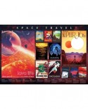 Puzzle Cobble Hill - Space Travel Posters, 2000 piese (Cobble-Hill-89013)