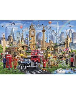 Puzzle Gibsons - London Calling, 1000 piese (G6294)
