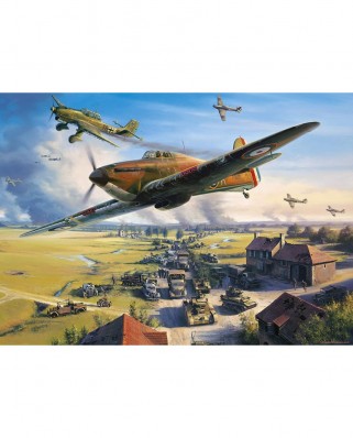Puzzle Gibsons - Road to Dunkirk, 1000 piese (G6299)