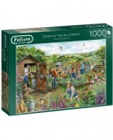 Puzzle Falcon - Down at The Allotment, 1000 piese (Jumbo-11265)