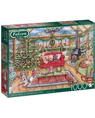 Puzzle Falcon - The Christmas Conservatory, 1000 piese (Jumbo-11275)