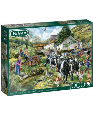 Puzzle Falcon - Another Day on the Farm, 1000 piese (Jumbo-11283)