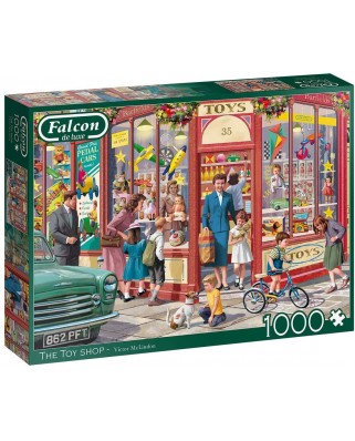 Puzzle Falcon - The Toy Shop, 1000 piese (Jumbo-11284)