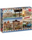 Puzzle Jumbo - Greetings from Rome, 1000 piese (18862)