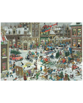 Puzzle Jumbo - Jan Van Haasteren: Christmas, 1000 piese (20020)