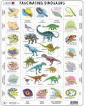 Puzzle Larsen - Dinosaurs, 35 piese (HL9-GB)