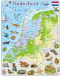 Puzzle Larsen - Die Niederlande (auf Hollandisch), 68 piese (K79-NL)