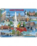 Puzzle Larsen - Amsterdam, 70 piese (KH11-NL)