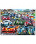 Puzzle Larsen - Racing Cars, 38 piese (PG1)
