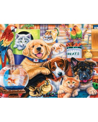 Puzzle Master Pieces - Home Wanted, 300 piese XXL (Master-Pieces-31650)