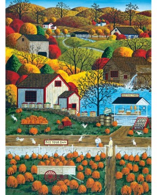 Puzzle Master Pieces - Autumn Morning, 300 piese XXL (Master-Pieces-31676)