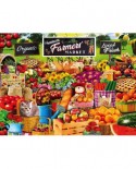 Puzzle Master Pieces - Farmers Market, 300 piese XXL (Master-Pieces-31868)