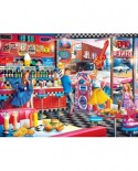 Puzzle Master Pieces - Good Times Diner, 550 piese (Master-Pieces-31930)