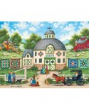 Puzzle Master Pieces - The Quilt Barn, 550 piese (Master-Pieces-31979)