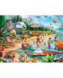 Puzzle Master Pieces - Day at the Lake, 300 piese XXL (Master-Pieces-31999)