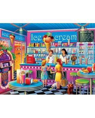 Puzzle Master Pieces - Anna's Ice Cream Parlor, 750 piese (Master-Pieces-32011)
