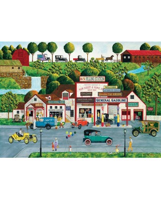 Puzzle Master Pieces - The Old Filling Station, 1000 piese (Master-Pieces-71626)