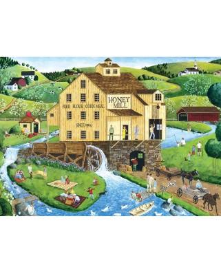 Puzzle Master Pieces - Honey Mill, 1000 piese (Master-Pieces-71731)