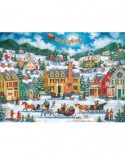 Puzzle Master Pieces - Christmas Eve Fly By, 1000 piese (Master-Pieces-71773)